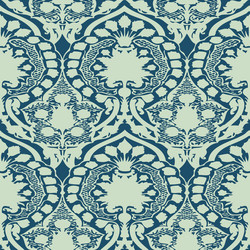 Baroque vintage seamless pattern Royalty Free Vector Image