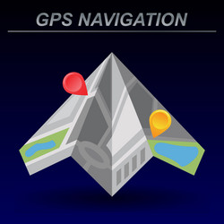 Global positioning system navigation vector