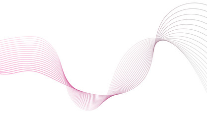 abstract colorful wave element for design digital vector image