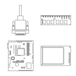 Isolated object pc and component sign set vector