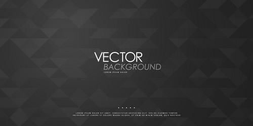 abstract triangle pattern vector image