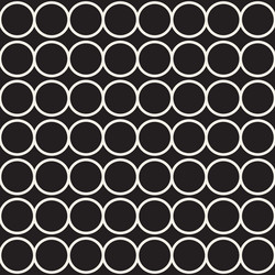 Seamless pattern repeating geometric elements vector