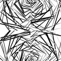 geometric s with random edgy irregular lines vector image