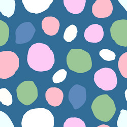 Abstract seamless pattern with colorful circle vector