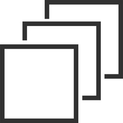add new tab slide page window icon for apps vector image