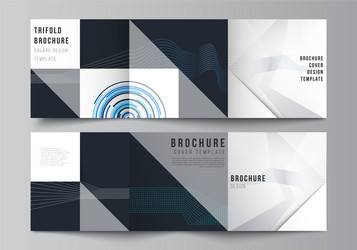 minimal editable layout of two square vector image