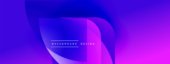 abstract gradient background fluid shapes overlap vector image