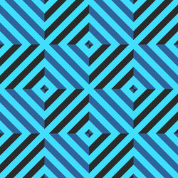 seamless pattern with rhombus and diagonal lines vector image