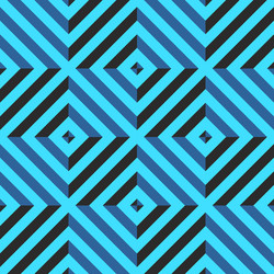 seamless pattern with rhombus and diagonal lines vector