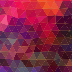 Retro pattern of geometric shapes triangle vector