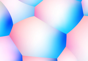 Abstract background with pearlescent soft bubbles vector