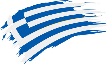 Greece Flag Symbol Vector Image