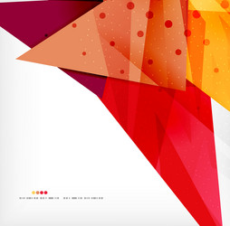 abstract sharp angles background vector image