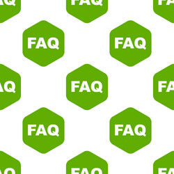 Faq pattern vector