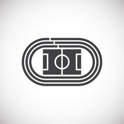 running related icon on background for graphic vector image