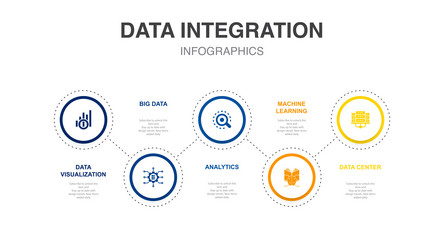 data visualization big analytics machine vector image