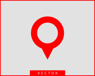 map icons marker pointer pin location icon gps vector image