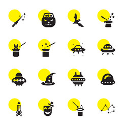 mystery icons vector