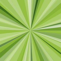 Green rays background for your bright beams design vector