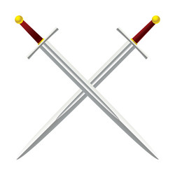 Sword Emoji Vector Stock Vector (Royalty Free) 1275097741