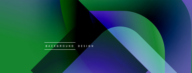 abstract gradients overlap creating dynamic vector image