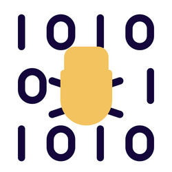 Bug find in binary code search vector