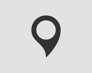 map icons marker pointer pin location icon gps vector image