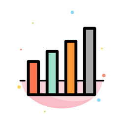 analytic interface signal user abstract flat vector image