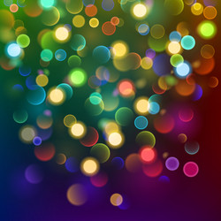 abstract background with bokeh effect vector image