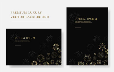 luxury abstract symbol background vector