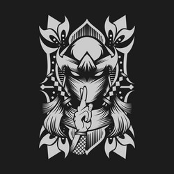 Tattoo Ninja Vector Images (over 1,400)