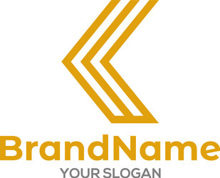 K arrow logo design Royalty Free Vector Image - VectorStock