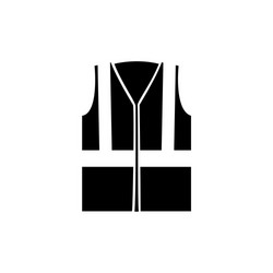 industrial safety protection road vest vector