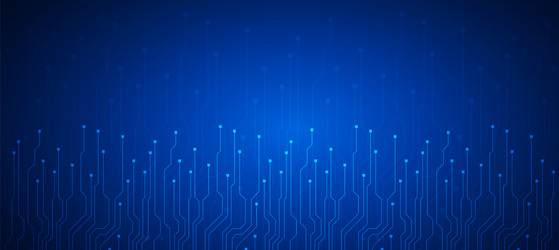 technology background with hi-tech digital data vector image