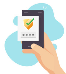 Two-Factor Authentication Code vector image