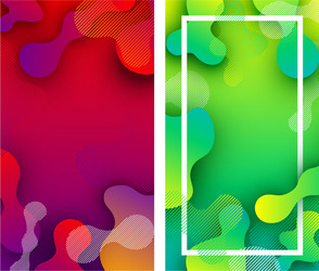 Backgrounds with abstract colorful pattern vector