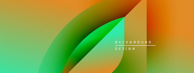 abstract gradients blend creating dynamic visual vector image