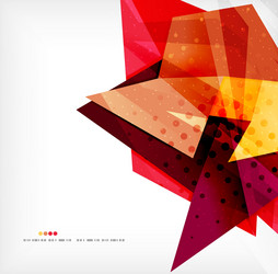 abstract sharp angles background vector image