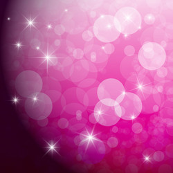 Abstract pink blurred bokeh background Royalty Free Vector