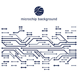 Futuristic cybernetic scheme motherboard digital vector