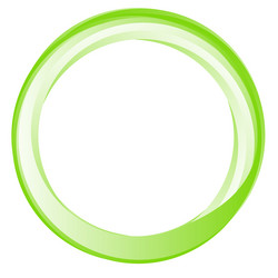 abstract circle circular design element icon vector image