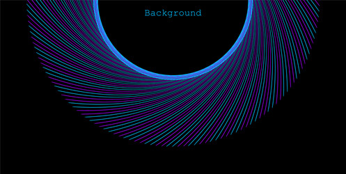 Abstract background space with linear vector