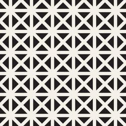 Seamless pattern repeating geometric elements vector