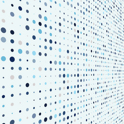abstract soft color dots with of depth vector image