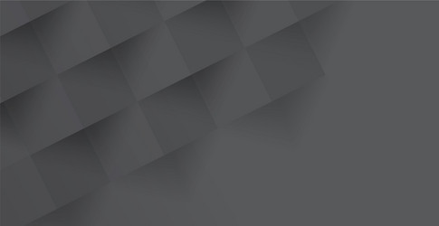 abstract black background web template squares vector image