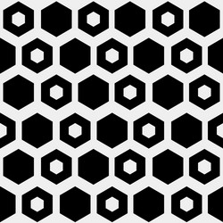 Abstract minimalistic black and white pattern vector