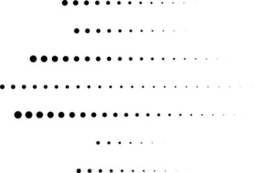 dot circles dotted lines abstract design element vector image