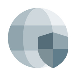 web security on a global scale vector image