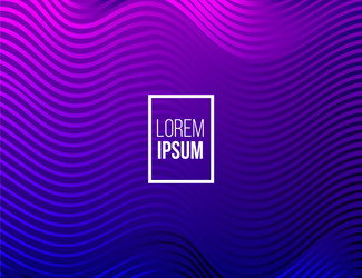 abstract background with color wave design element vector image