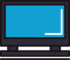 computer technology symbol vector image